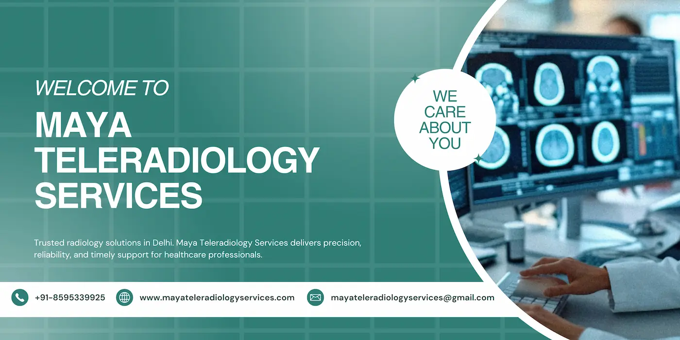 Maya Teleradiology Services Banner